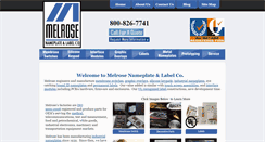 Desktop Screenshot of melrose-nl.com