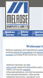 Mobile Screenshot of melrose-nl.com